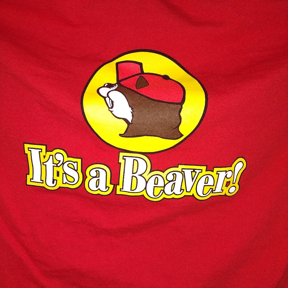 Buc-ee's it's a Beaver shirt.